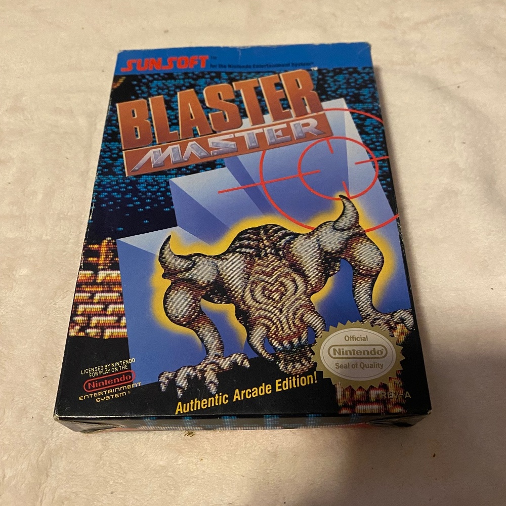 Blaster Master Sunsoft Authentic Nintendo NES